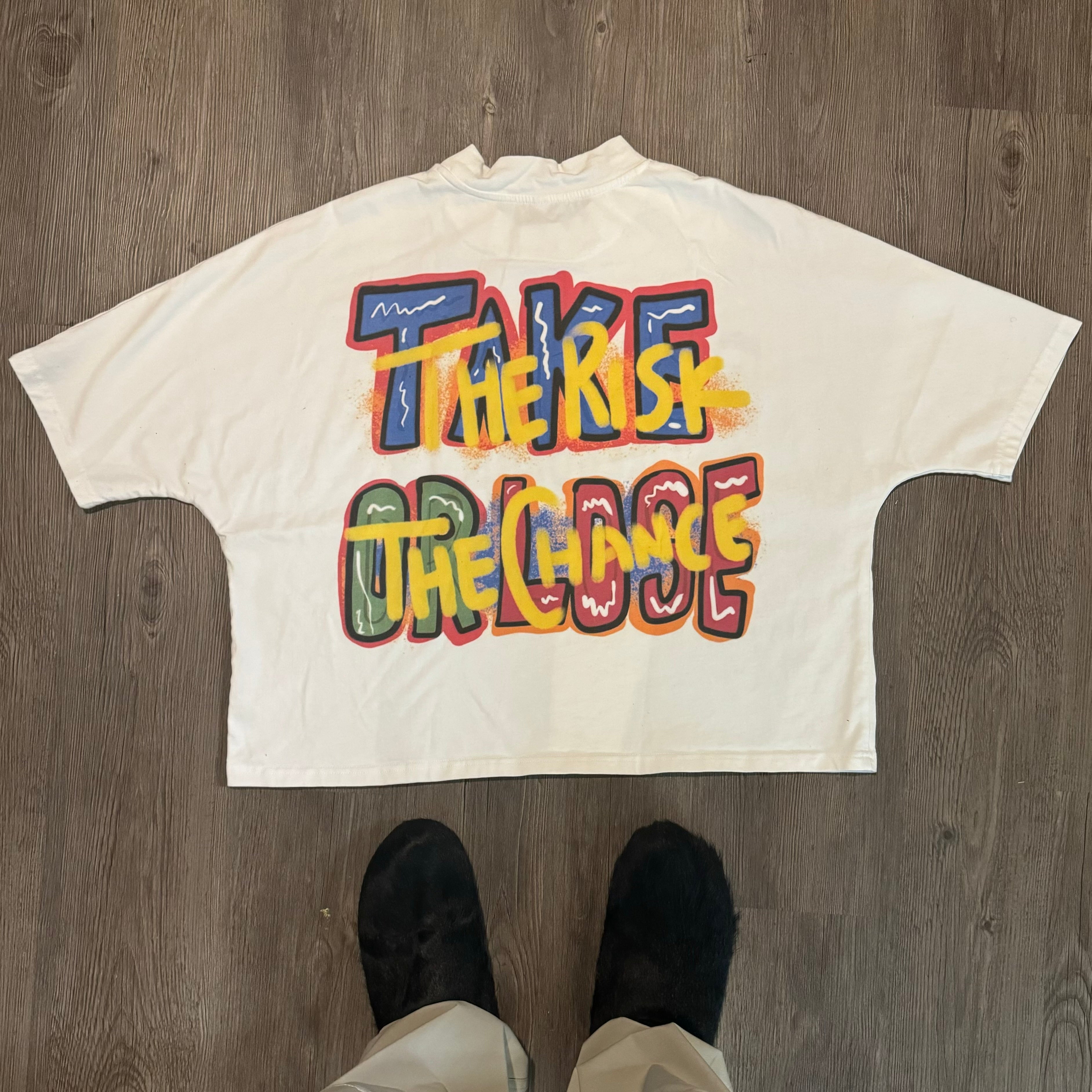 POTE RECORDS CROPPED TEE